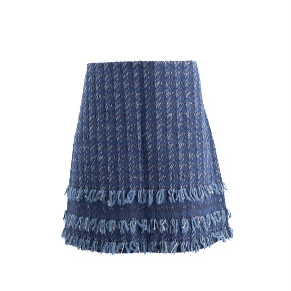 Kate Spade Madison Ave Joelle Tweed Tiered Skirt Size 14 - Picture 1 of 7